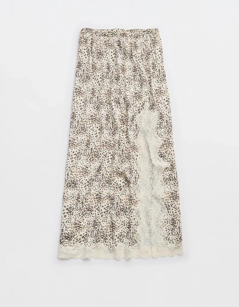 Aerie Aerie Satin Midi Skirt 3