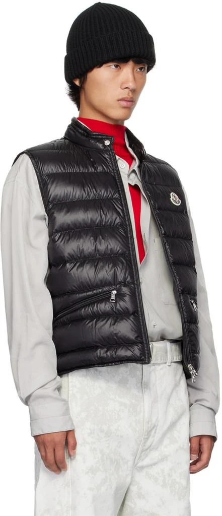 Moncler Black Gui Down Vest 2