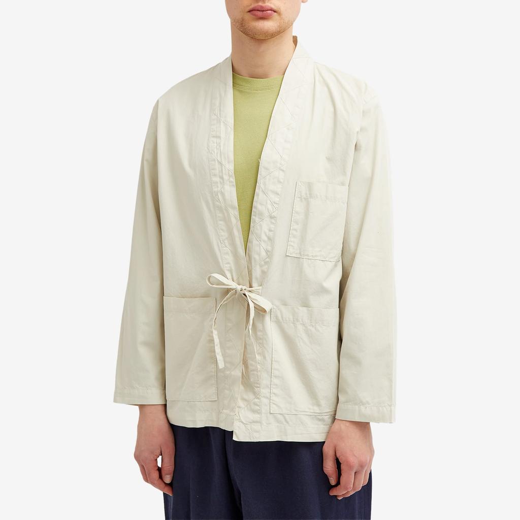 Universal Works Universal Works Organic Poplin Tie Front Jacket