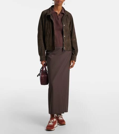 Brunello Cucinelli Monili suede sneakers 3