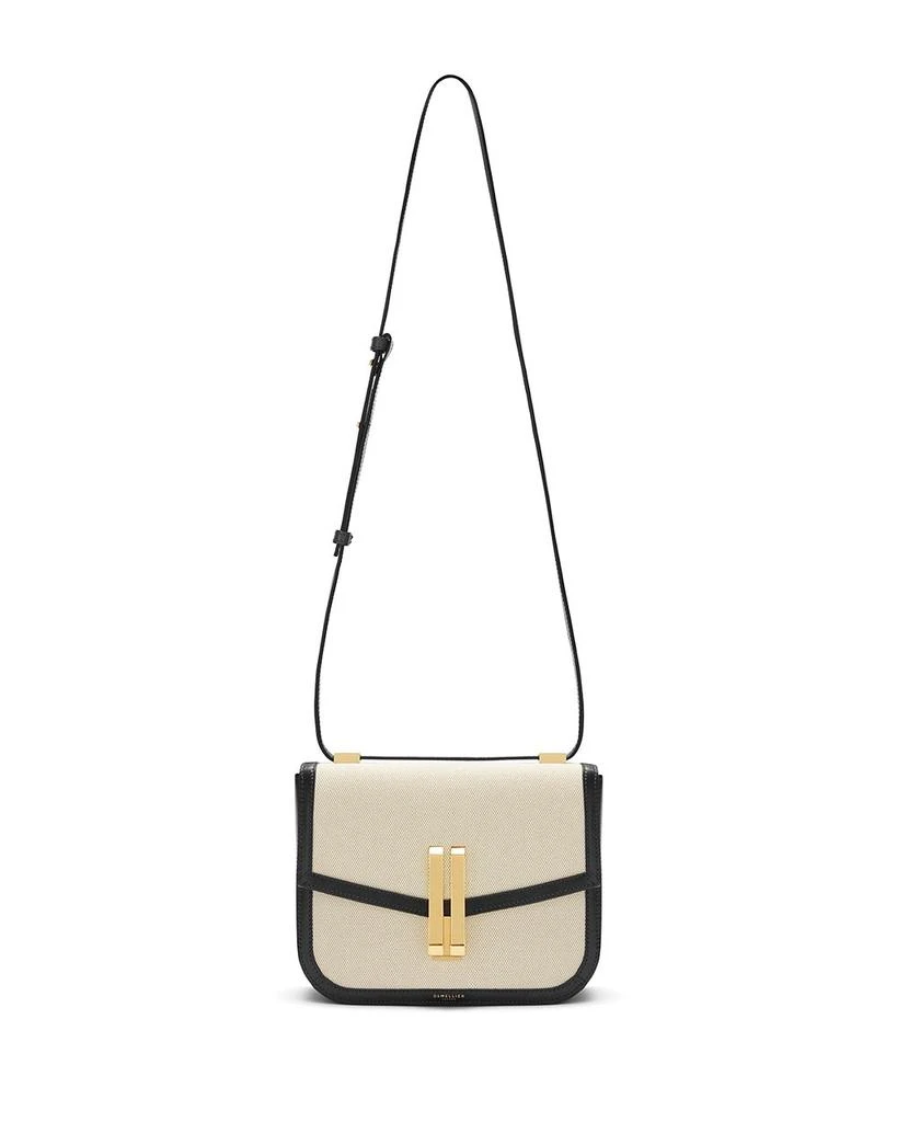Demellier Vancouver Leather & Canvas Handbag 3