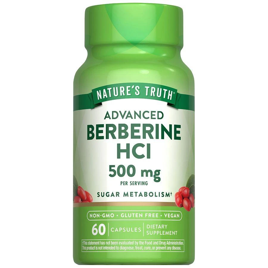 Nature's Truth Berberine Veggie Capsules 1