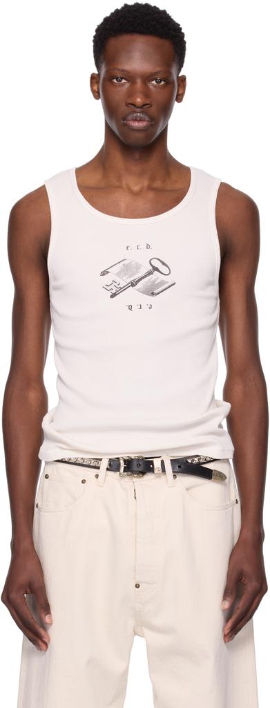 Enfants Riches Deprimes Off-White Academic Tank Top