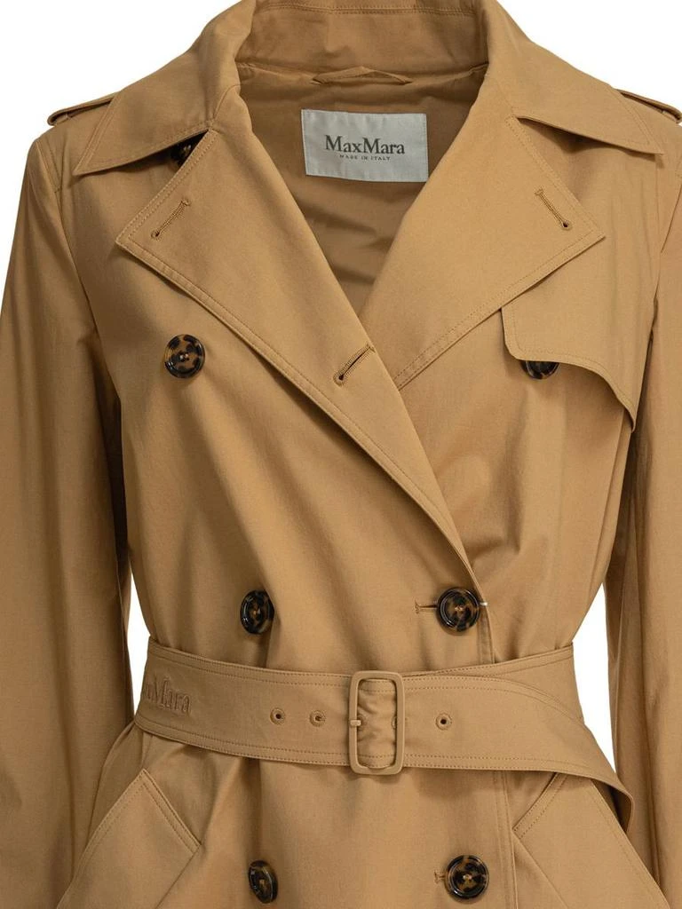 Max Mara Max Mara Cotton Canvas Raincoat 3
