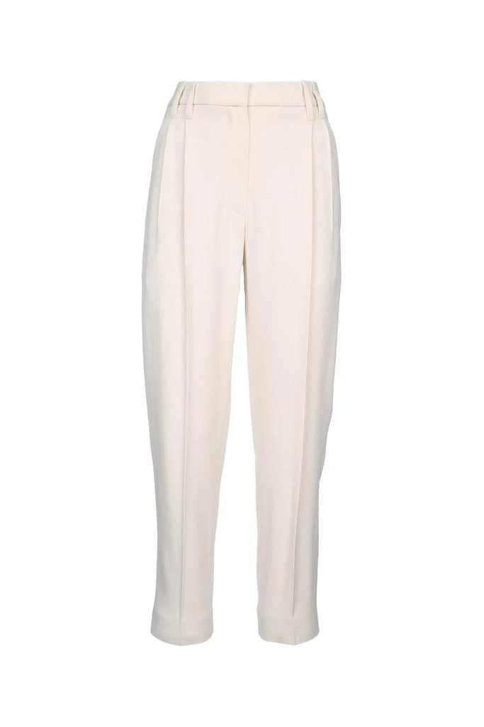 Brunello Cucinelli Brunello Cucinelli Comfort Couture Twill Slouchy Trousers 1