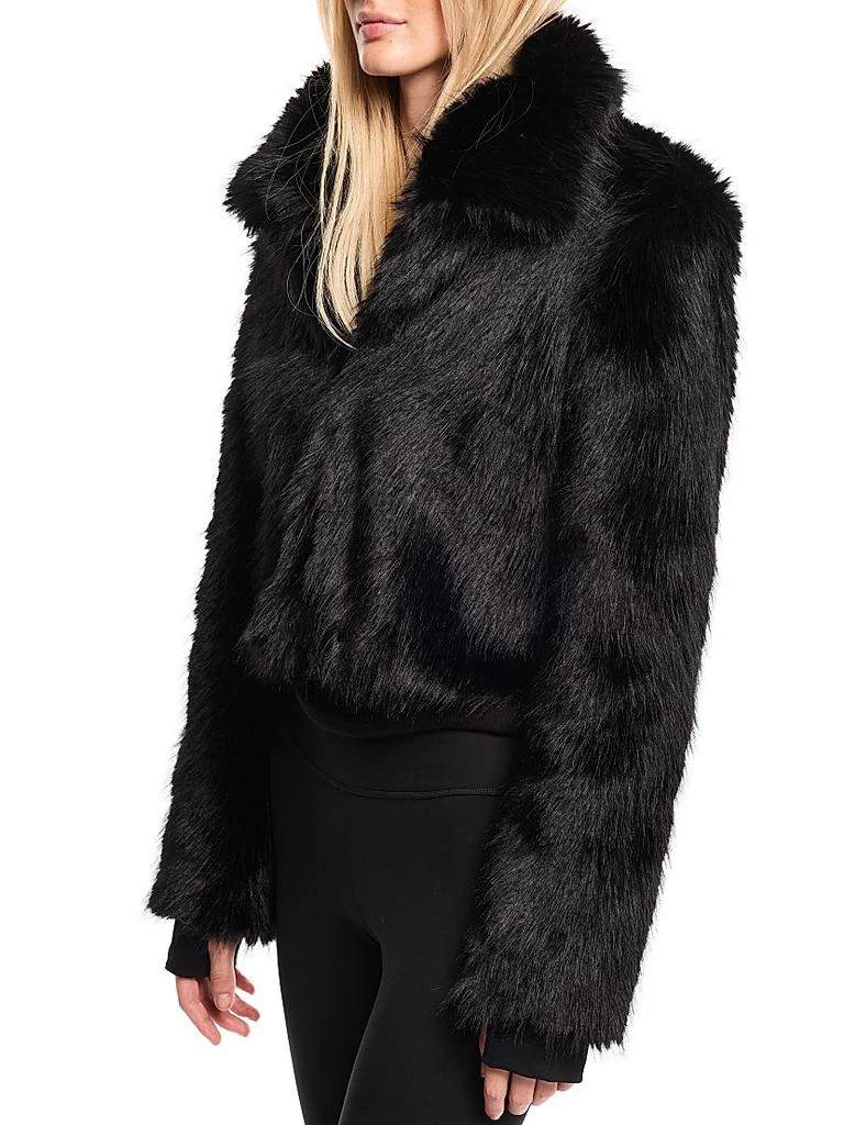 SAM. Brandi Faux-Fur Bolero Jacket 4