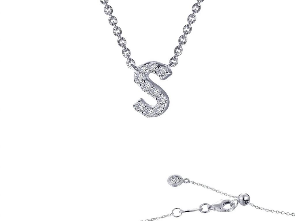 Lafonn Lafonn - Letter S Pendant Necklace