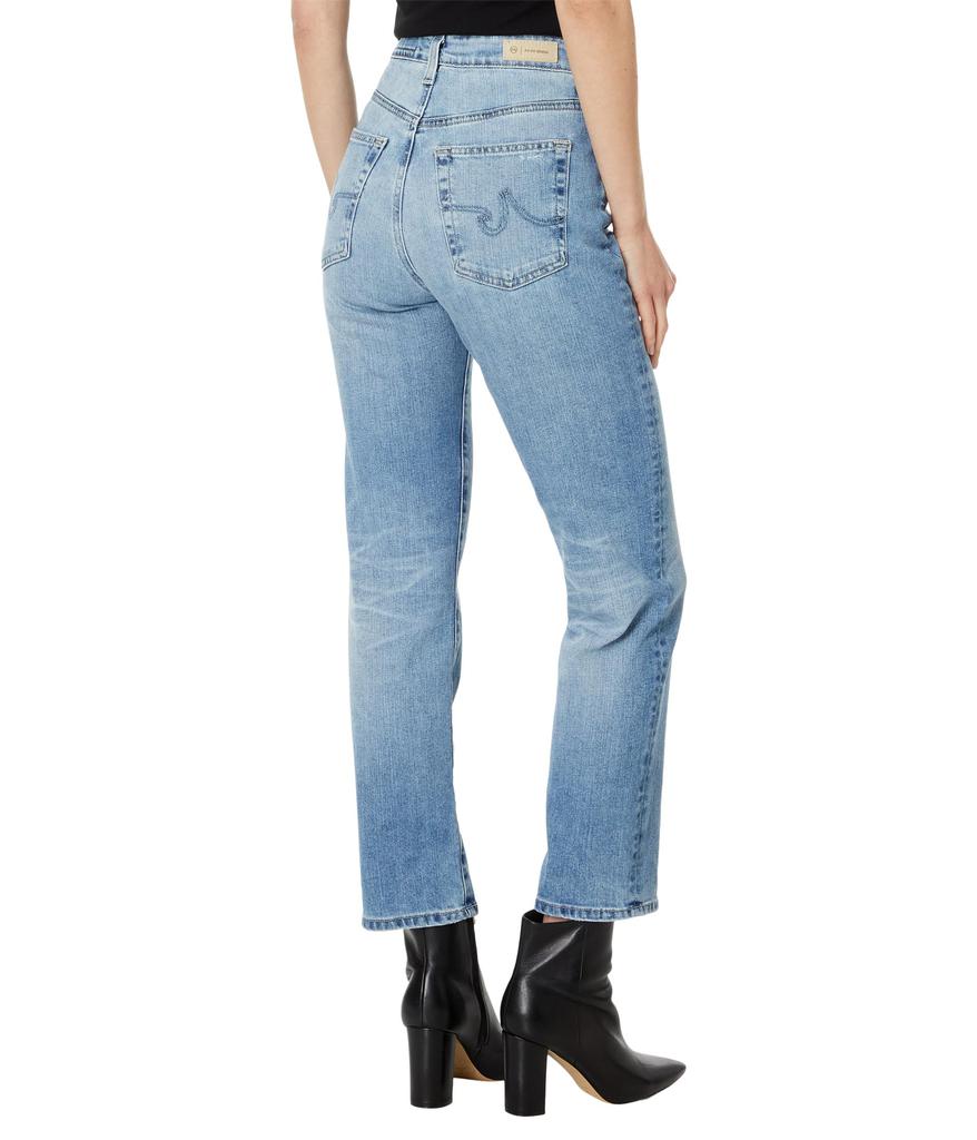 AG Jeans Saige High Rise Straight Crop Jean