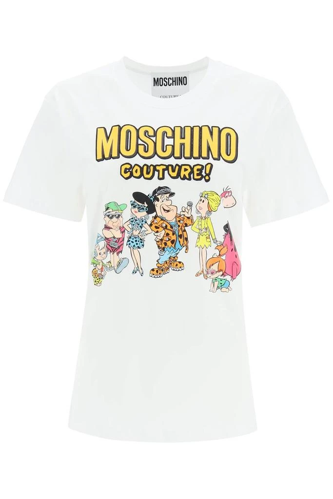Moschino Moschino X Flinstones Graphic Printed T-Shirt 1