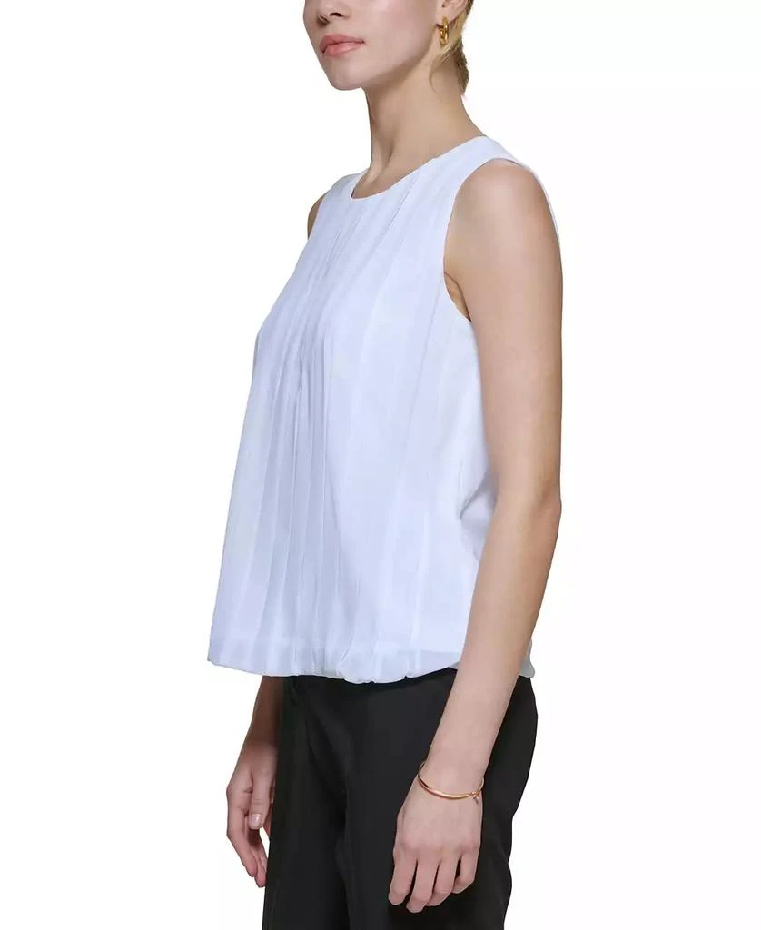 Calvin Klein Sleeveless Pleated Blouse 5