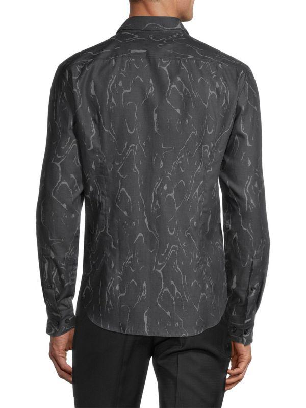 Hugo Boss Ermo Silver Shirt