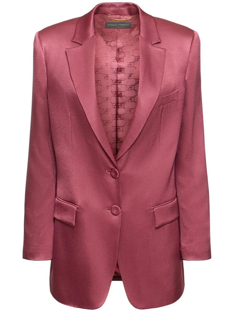 Alberta Ferretti Satin Jacket 1