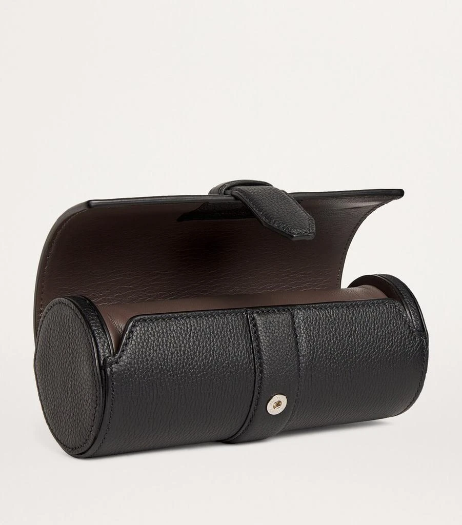 Brioni Grained Leather Watch Case 2