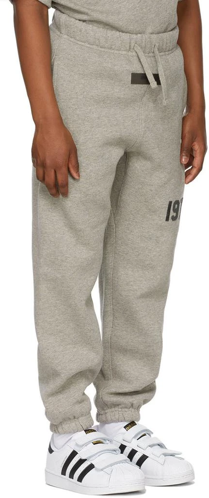 Essentials Kids Gray '1977' Lounge Pants 3
