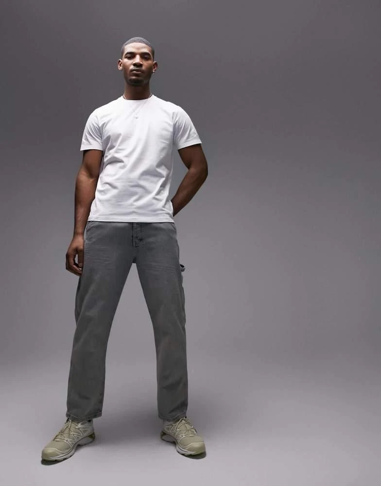 Topman Topman regular fit t-shirt in white 3
