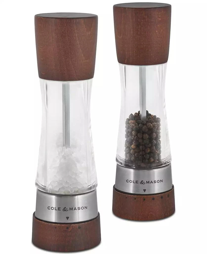 Cole & Mason Derwent Forest Wood Salt & Pepper Mill Gift Set 1