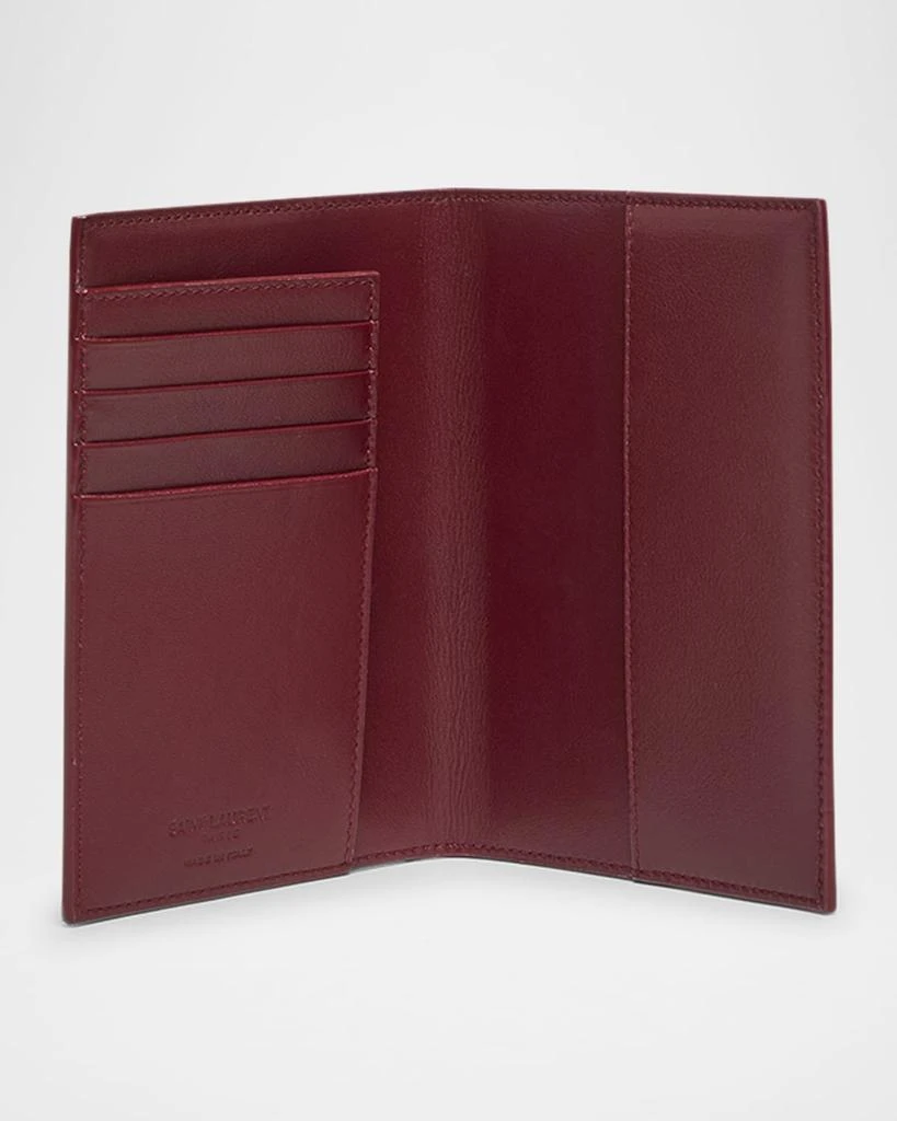 Yves Saint Laurent Passport Holder in Quilted Patent Leather 3