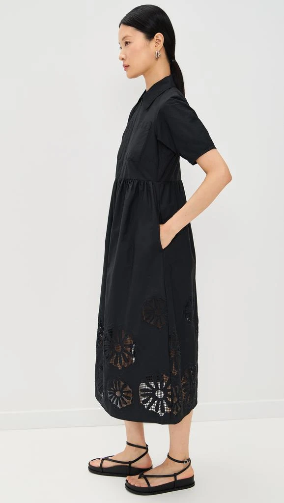 ALIGNE Gabriella Broderie Midi Dress 3