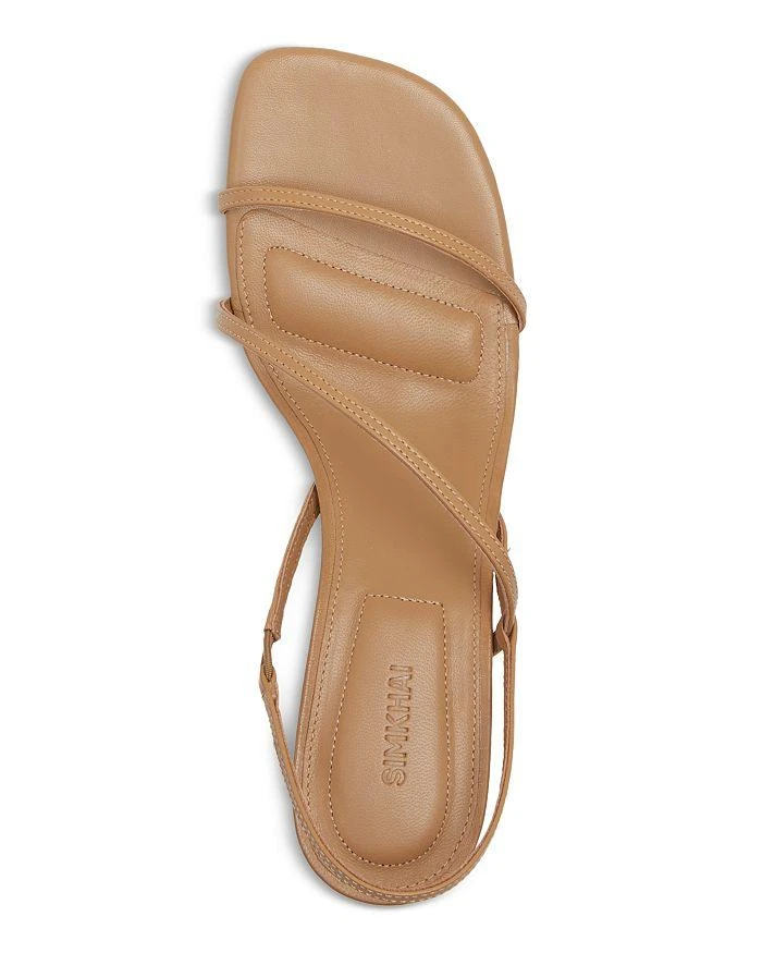 SIMKHAI Women's Cedonia Strappy Kitten Heel Sandals 3