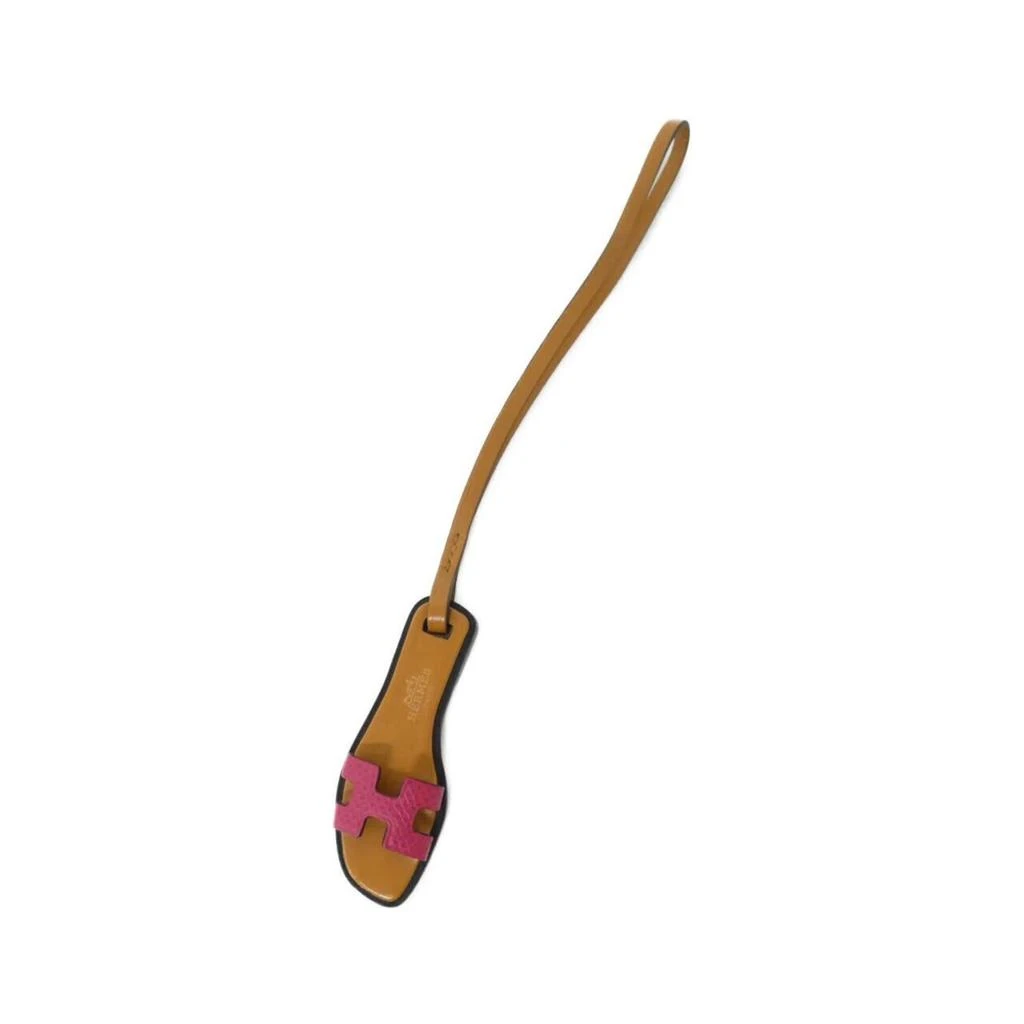 Hermes Sable Epsom Leather Vache Leather Handbag Charm (Pre-Owned)