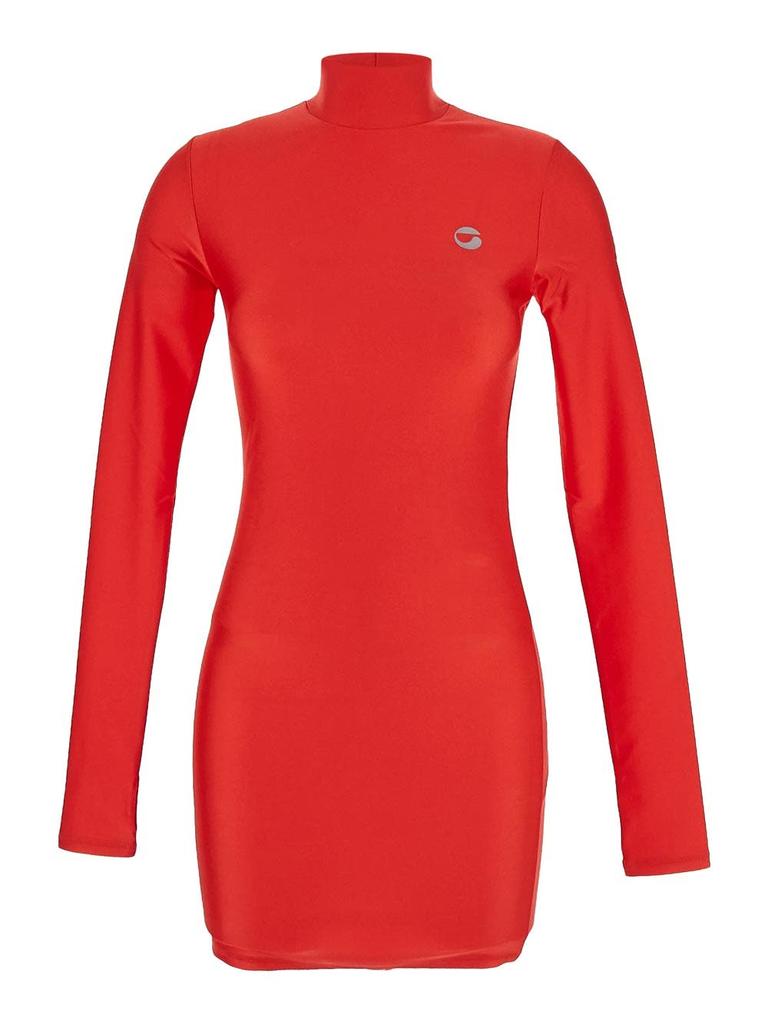 COPERNI High Neck Fitted Mini Dress