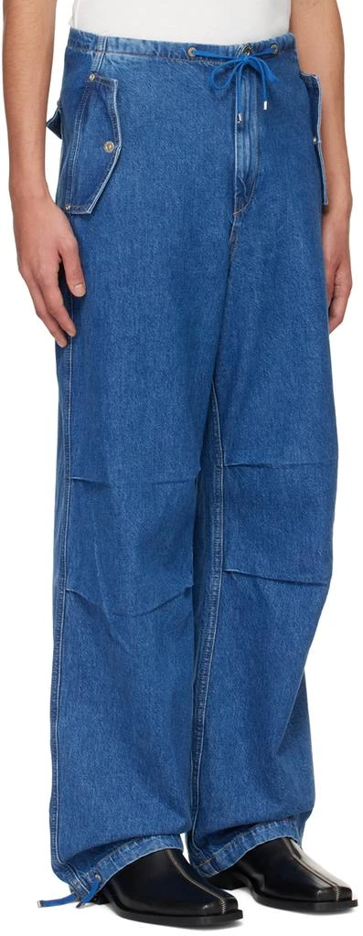 Dion Lee Blue Relaxed Jeans 2