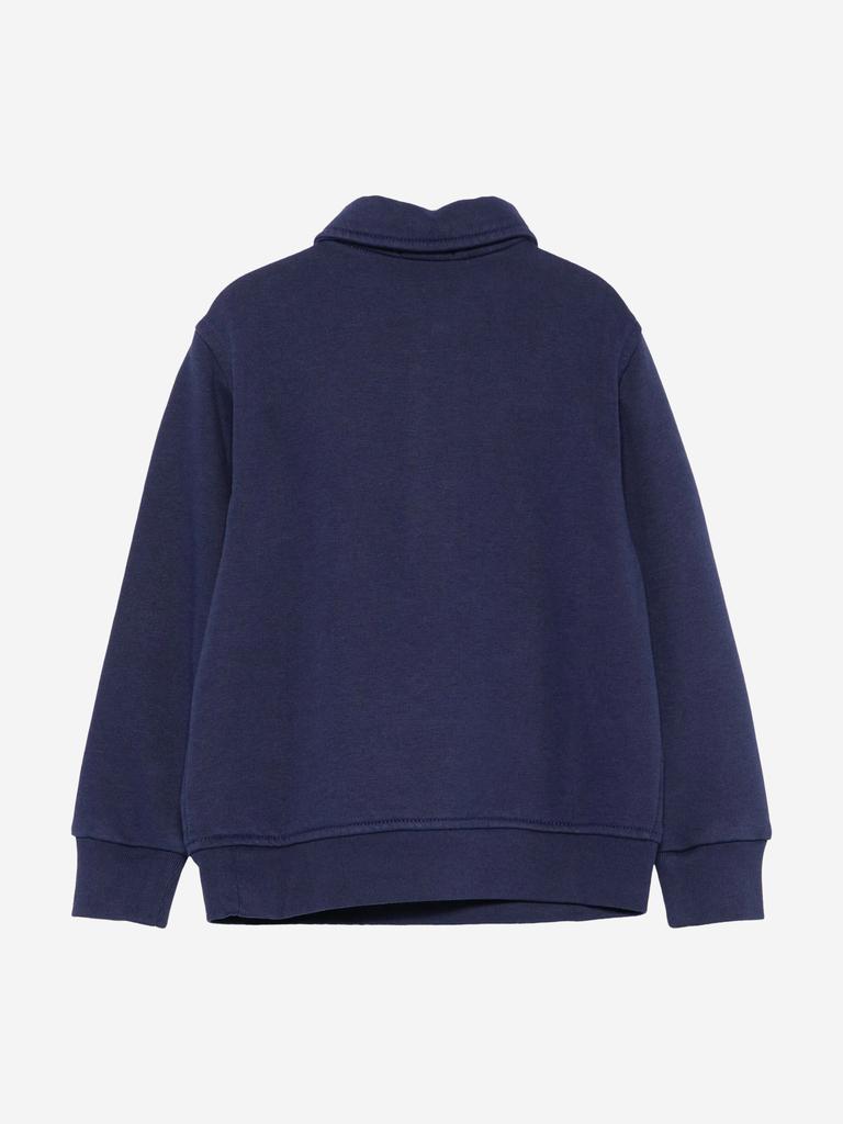 Ralph Lauren Boys Half Zip Sweatshirt in Navy