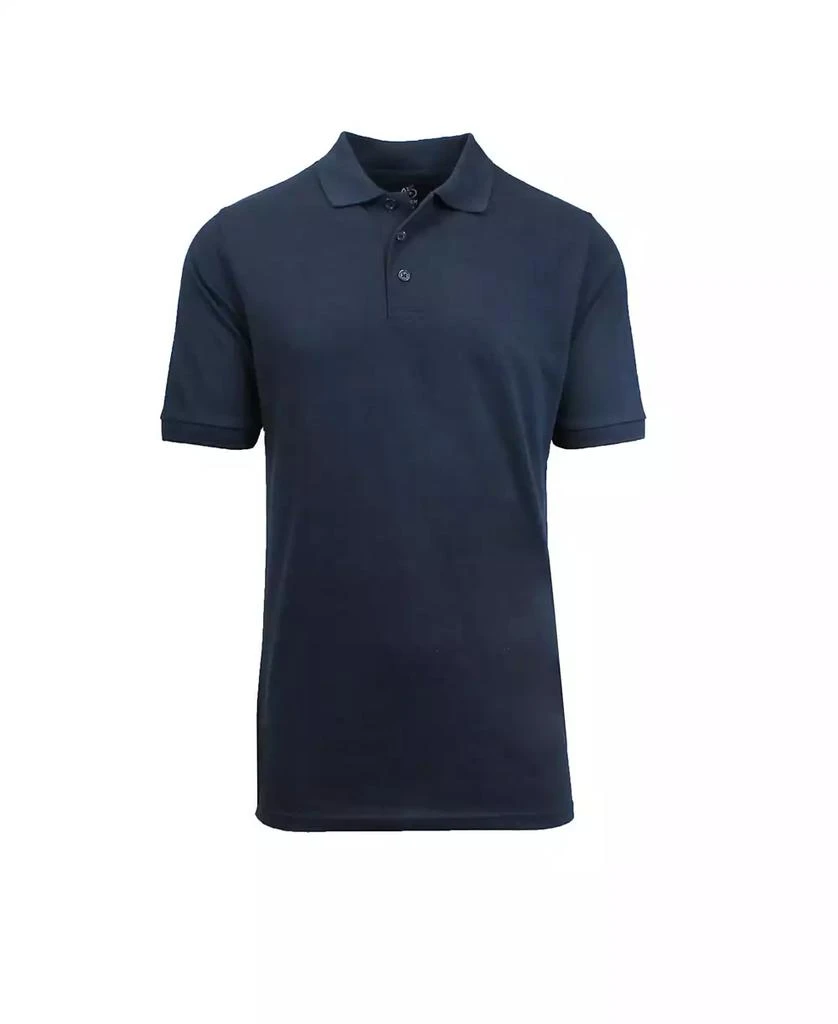 Galaxy By Harvic Men's Short Sleeve Pique Polo Shirts 15