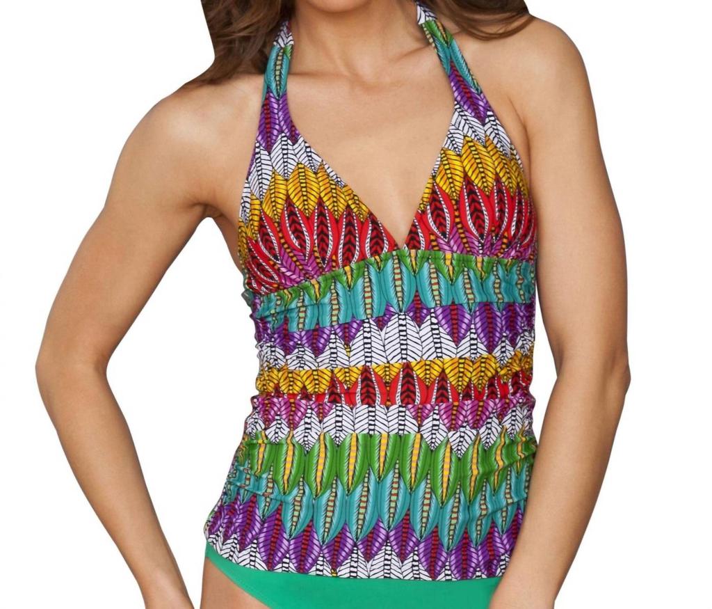 Profile by Gottex Profile By Gottex - Mexicana Halter Tankini Top