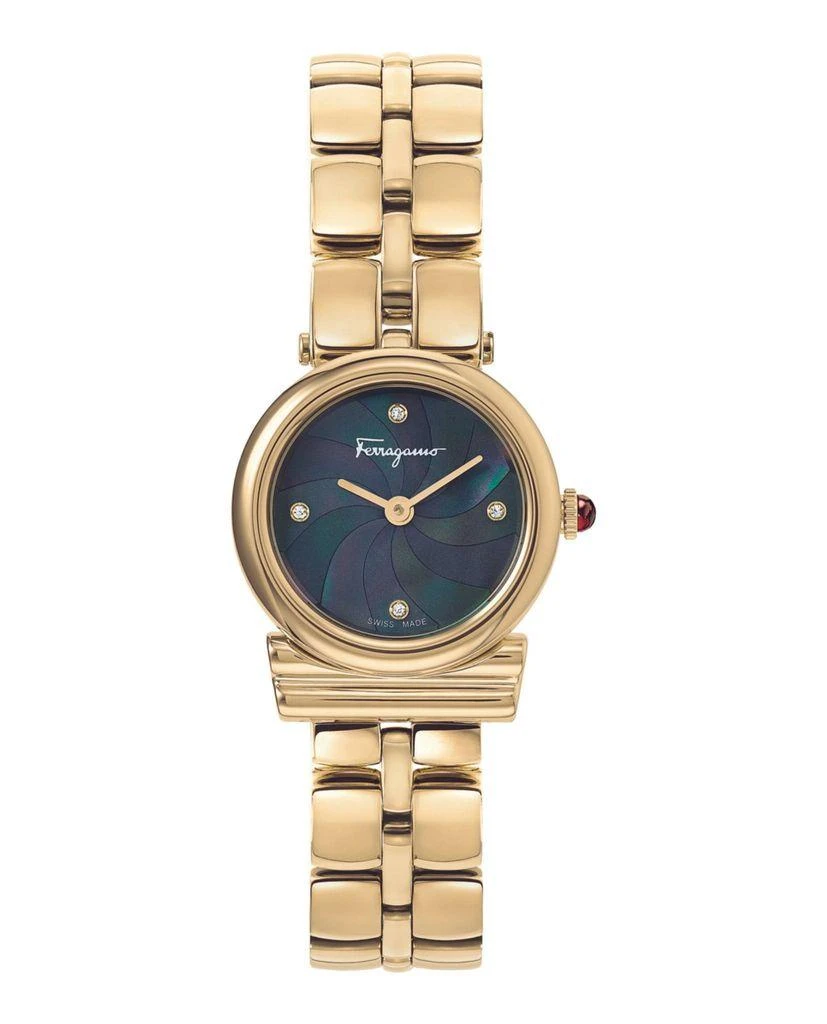 Salvatore Ferragamo Gancini Diamond Watch 4