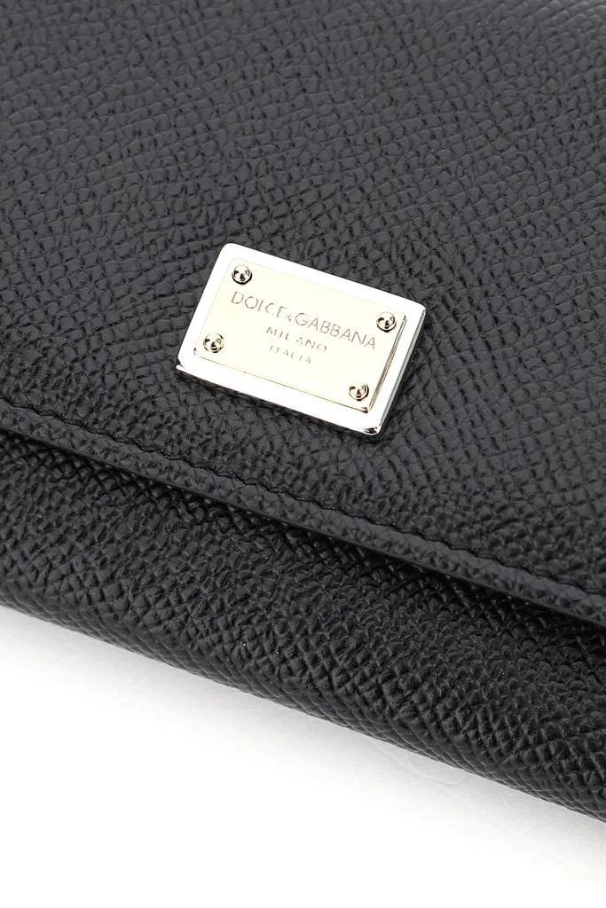 Dolce & Gabbana Dolce & Gabbana Logo Plaque Trifold Wallet 5