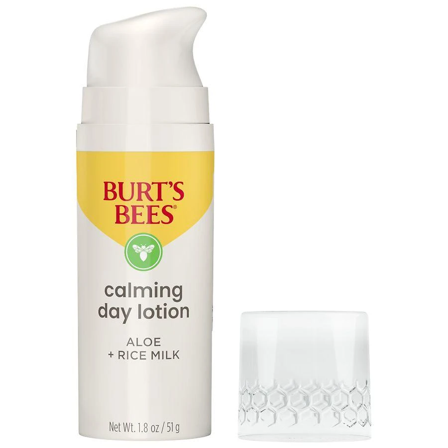 Burt's Bees Calming Day Face Lotion With Aloe and Rice Milk 5