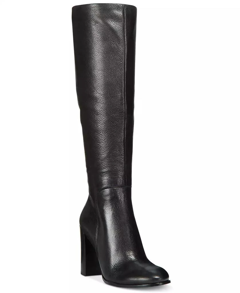 Kenneth Cole Women's Justin Block-Heel Tall Knee High Boots 1