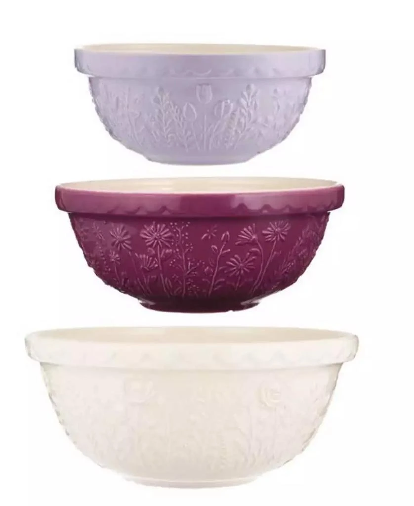 Mason Cash in the Meadow Set of 3 Mixing Bowls 1