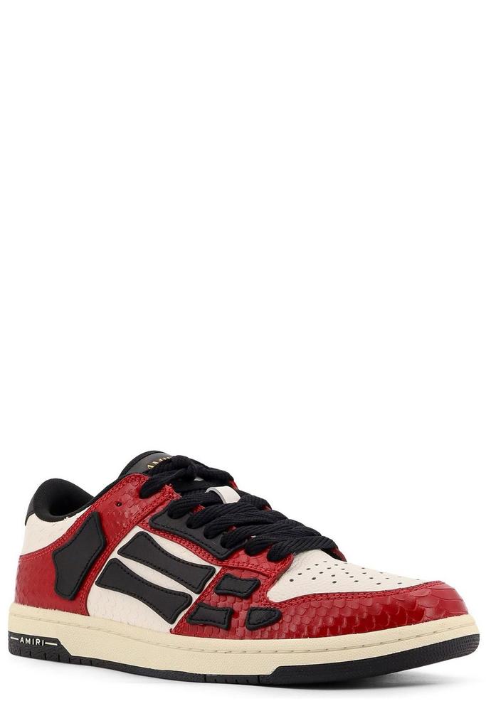Shop Amiri Panelled Skel Low Top Sneakers on Sale at