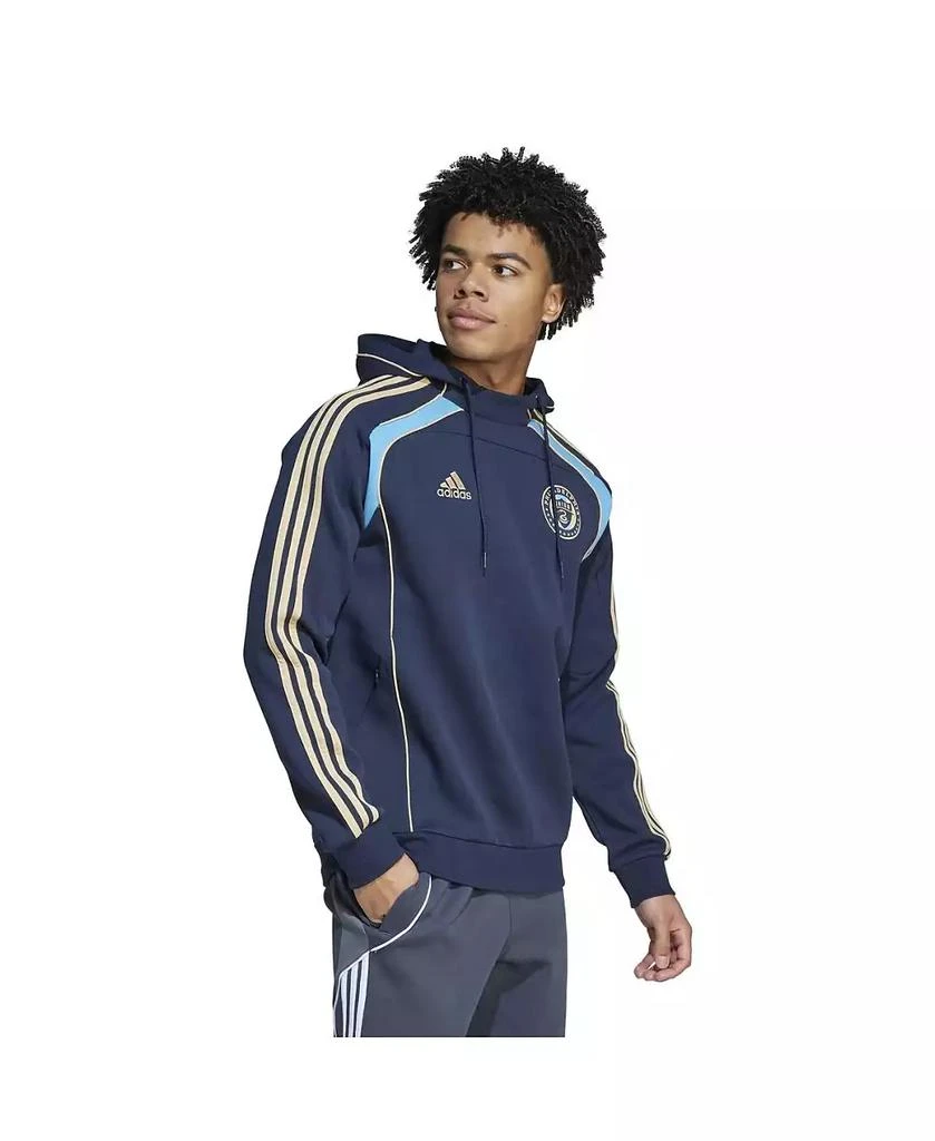 Adidas Men's Navy Philadelphia Union 2025 Travel Pullover Hoodie 3