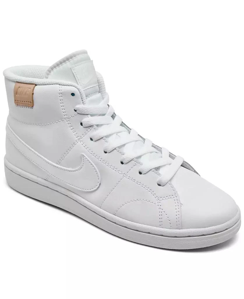 NIKE Women's Court Royale 2 Mid High Top Casual Sneakers from Finish Line 1