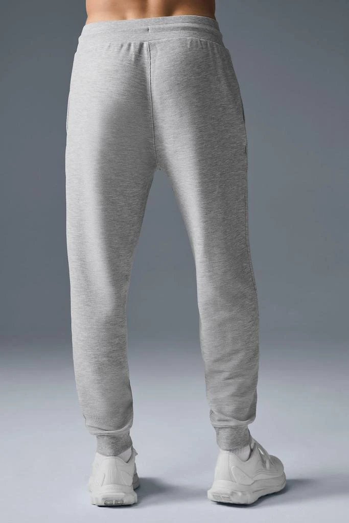 Alo Micro Waffle Fast Break Jogger - Athletic Heather Grey 3