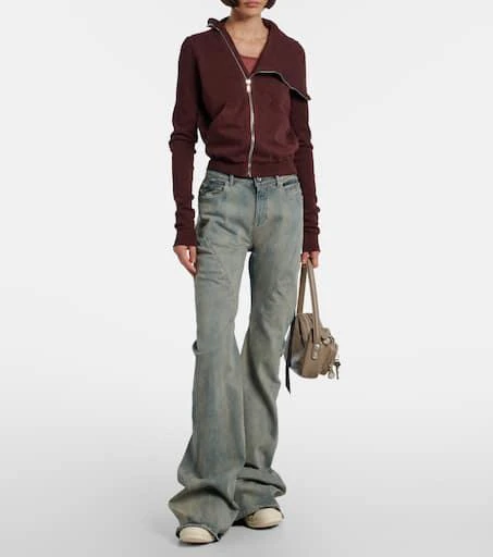 Rick Owens Mountain cotton jersey sweatshirt 2