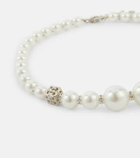 Givenchy Swarovski®-embellished faux pearl necklace 4
