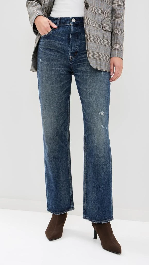 MOUSSY VINTAGE MV Welaka Wide Straight Jeans 1