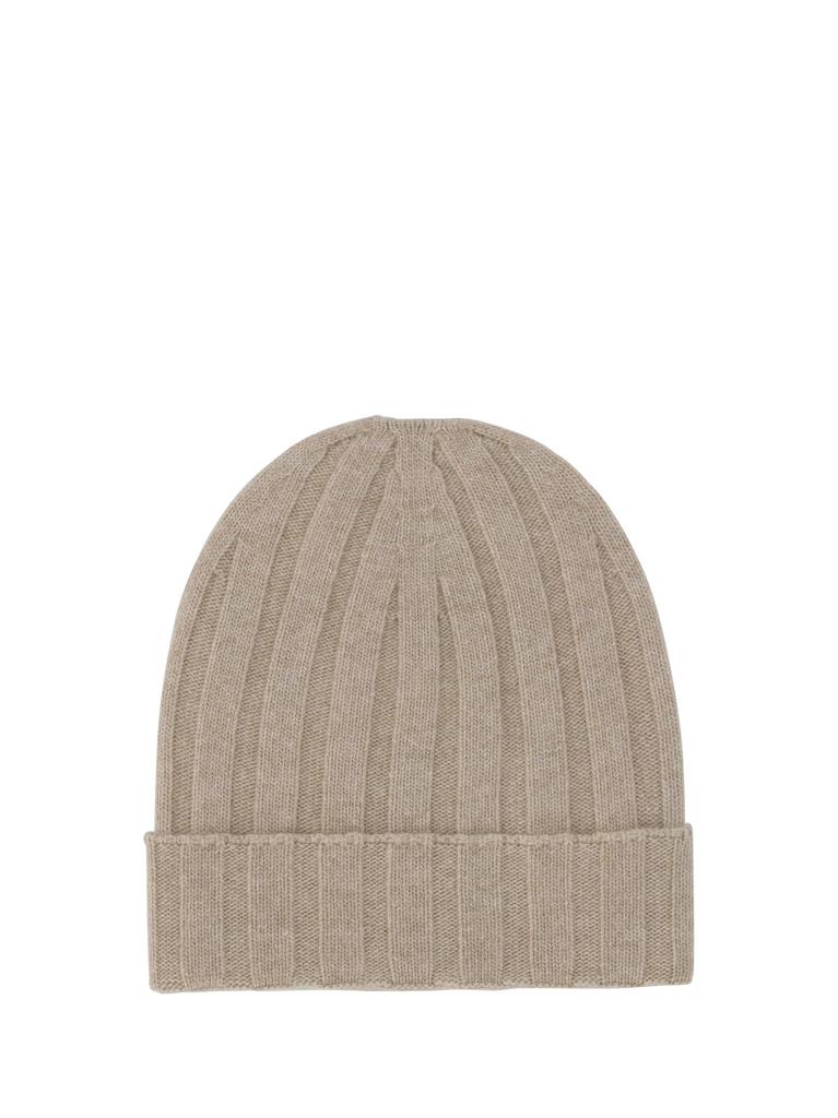 【VIP価格】DOLCE & GABBANA Weasel Fur Beanie DOLCE & GABBANA Hat Beanie Brown Weasel Fur Womens Cashmere