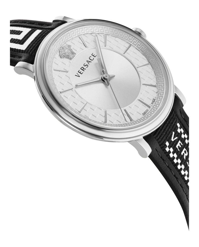 Versace Versace V-Circle Gent Strap Watch