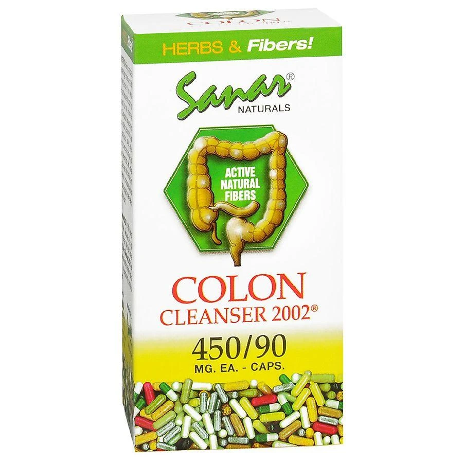 Sanar Naturals Colon Cleanser 2002 Dietary Supplement 450 mg Capsules 1