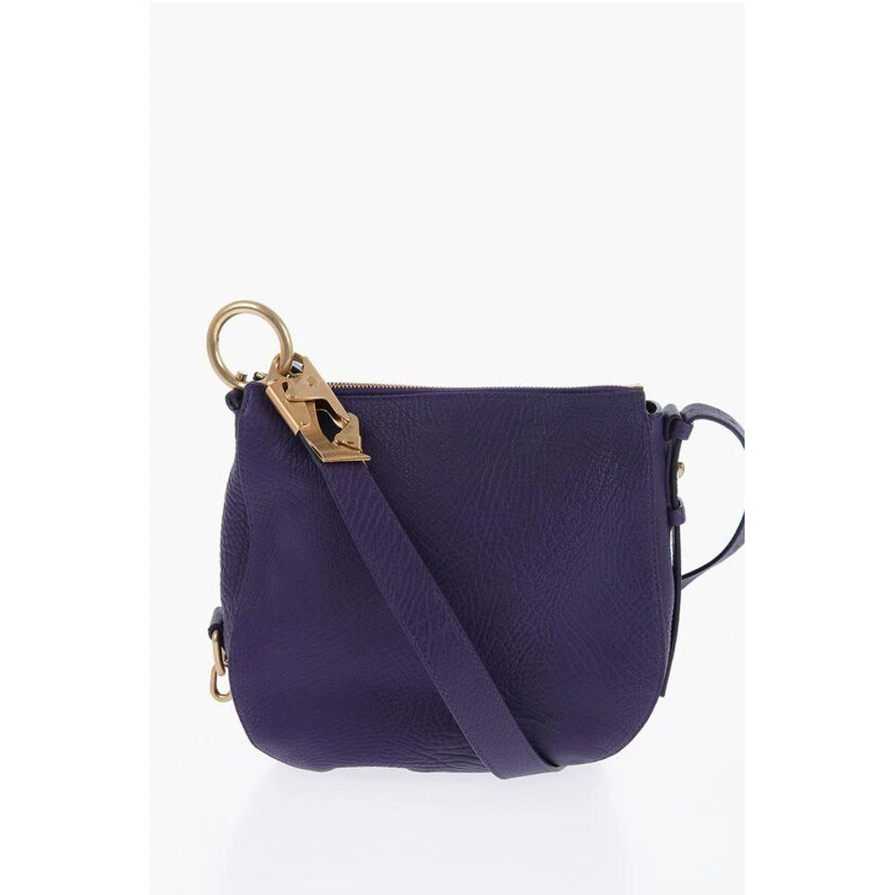 Burberry Grained Leather KNIGHT Bag with Lobster Women's Clasp 1