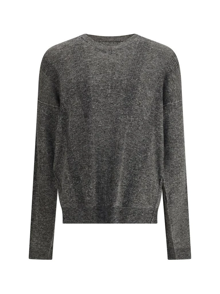 MAISON MARGIELA Maison Margiela V-Neck Drop Shoulder Jumper from Cettire