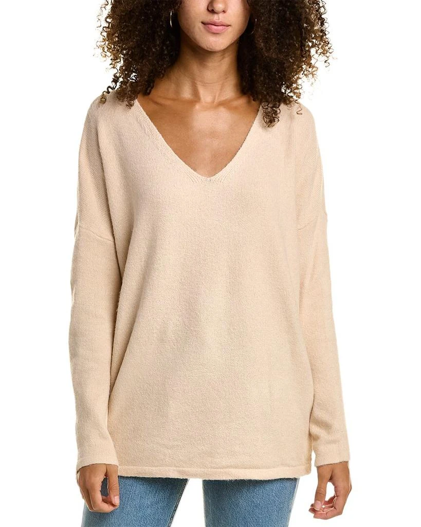 Joan Vass Dropped-Shoulder Sweater 1