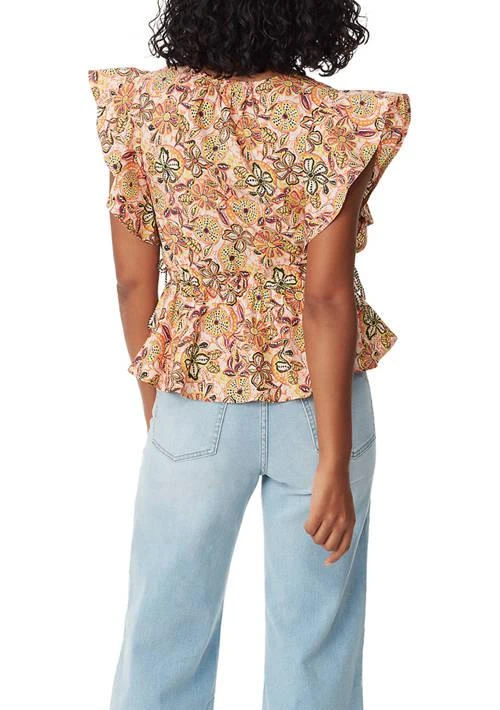 Sam Edelman Edelman Binx Flutter Sleeve Blouse 2