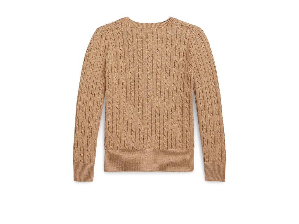 Ralph Lauren Mini-Cable Cotton Cardigan (Toddler/Little Kid)