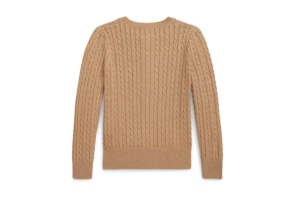 Ralph Lauren Mini-Cable Cotton Cardigan (Toddler/Little Kid) 2